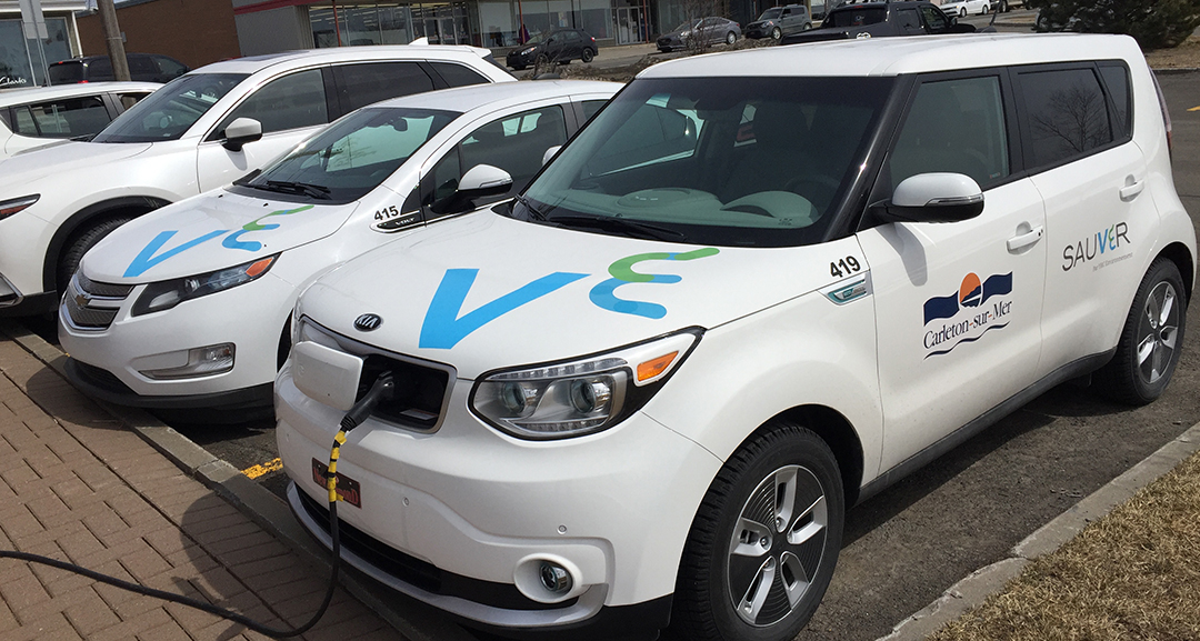 SAUVÉR Système d’autopartage avec véhicule électrique pour les municipalités en région Carleton-sur-Mer